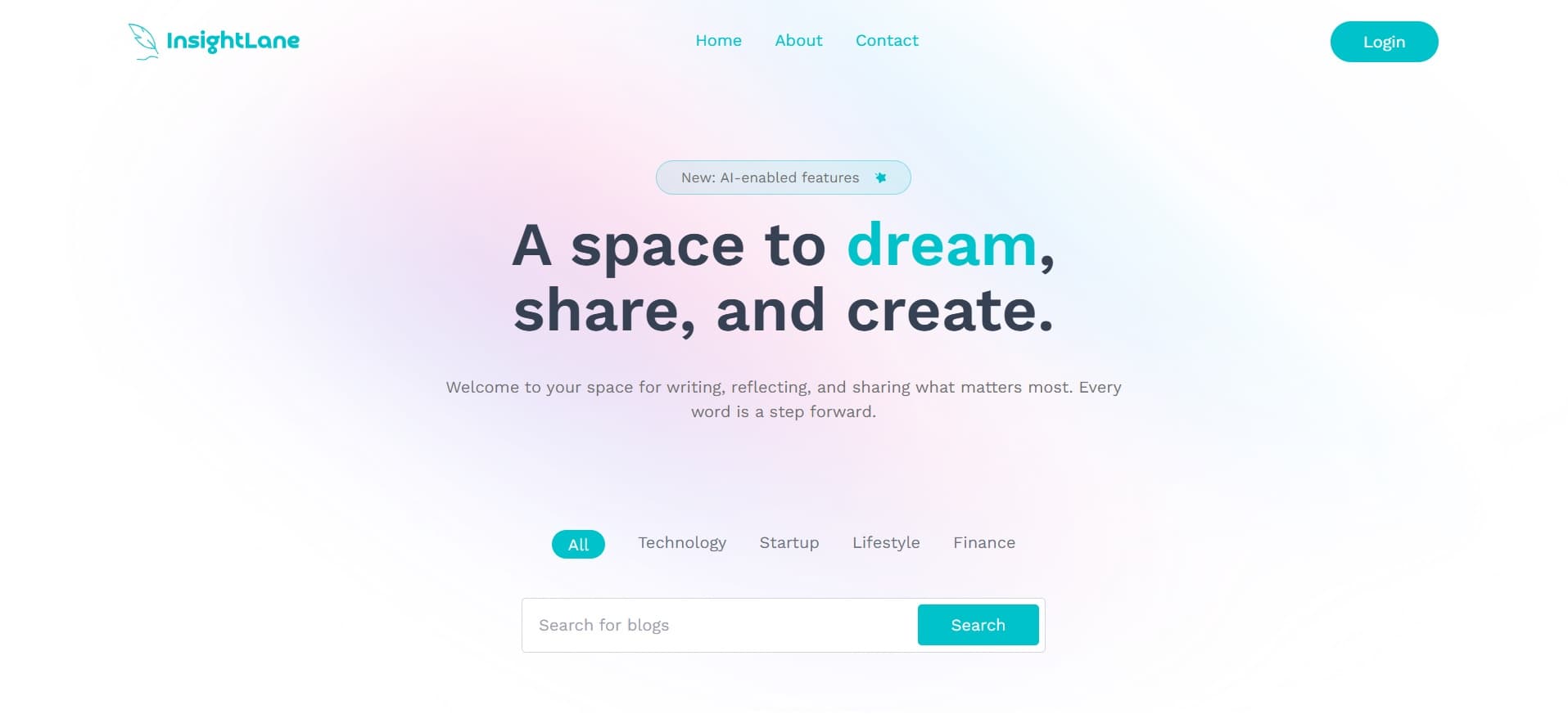 Screenshot of InsightLane